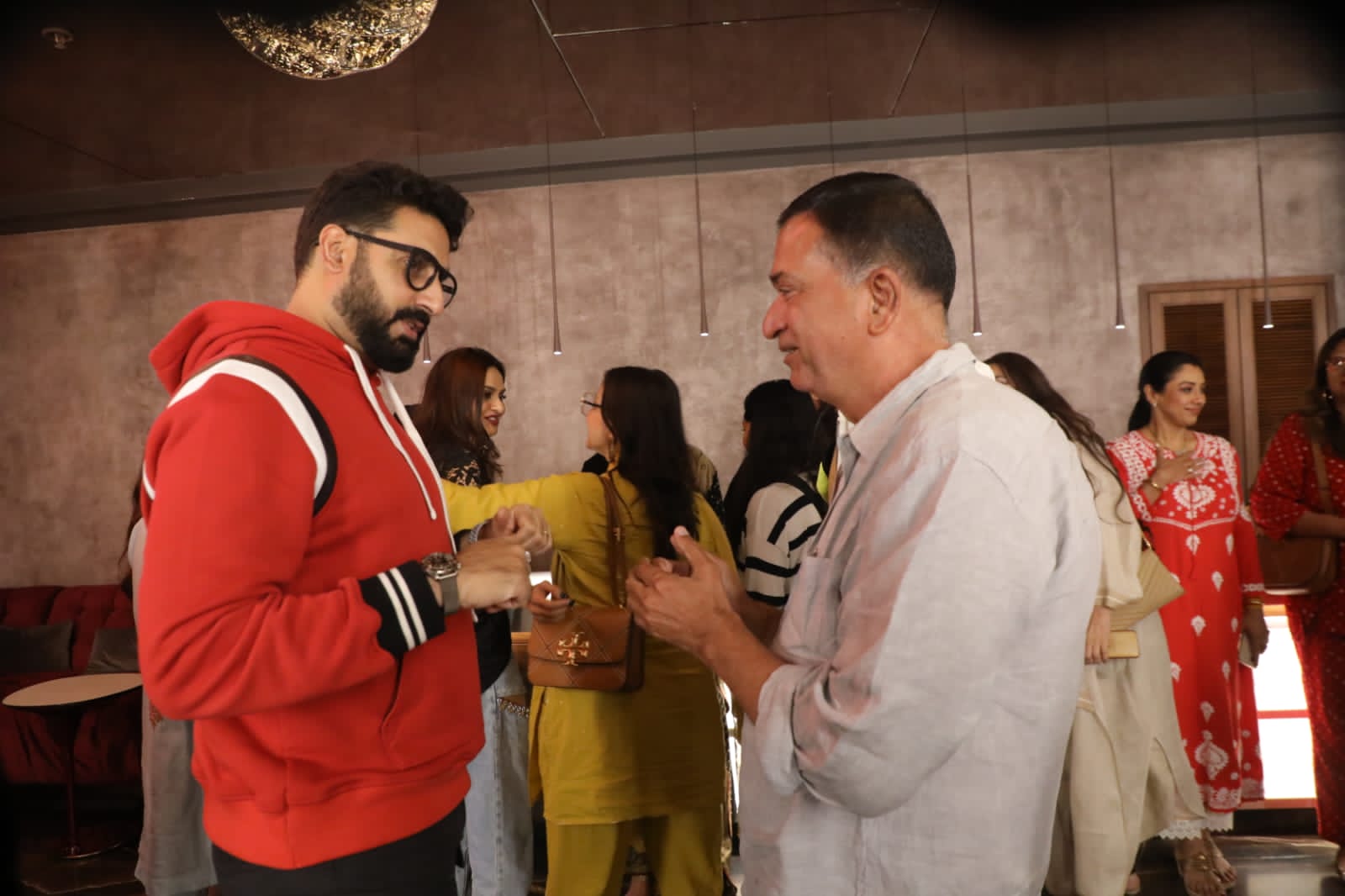 With Vicky at SHADAA punjabi film screening