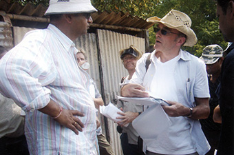 With Danny Boyle in 'Slumdog Millionaire'