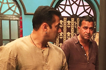 With Salman Khan