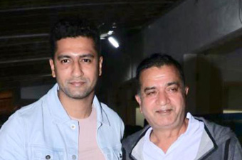 With Vicky at SHADAA punjabi film screening